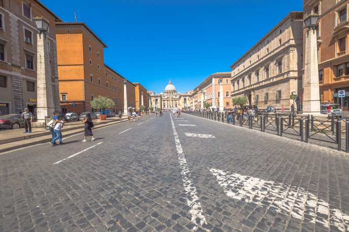 Da Piazza Pia a San Pietro