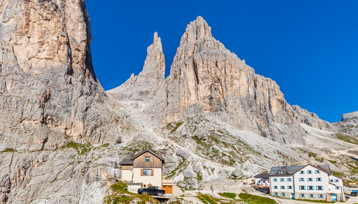 Rifugio Vajolet, tra i più fotografati in montagna