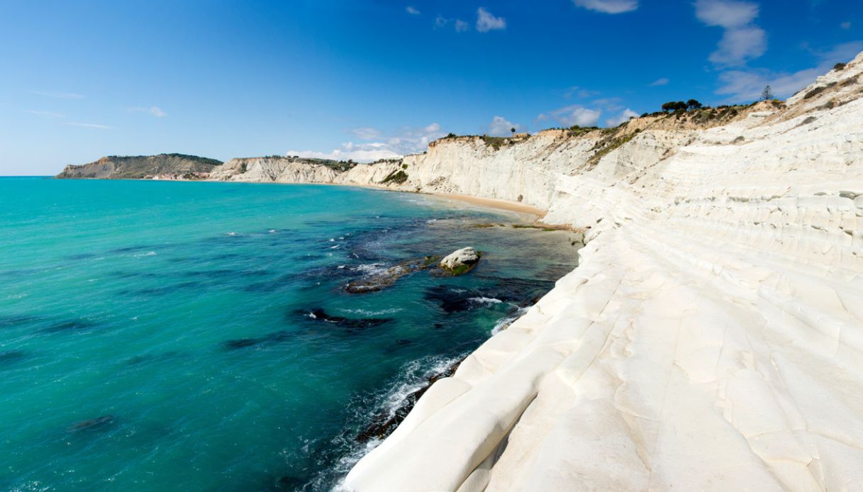 Particolare della Scala dei Turchi