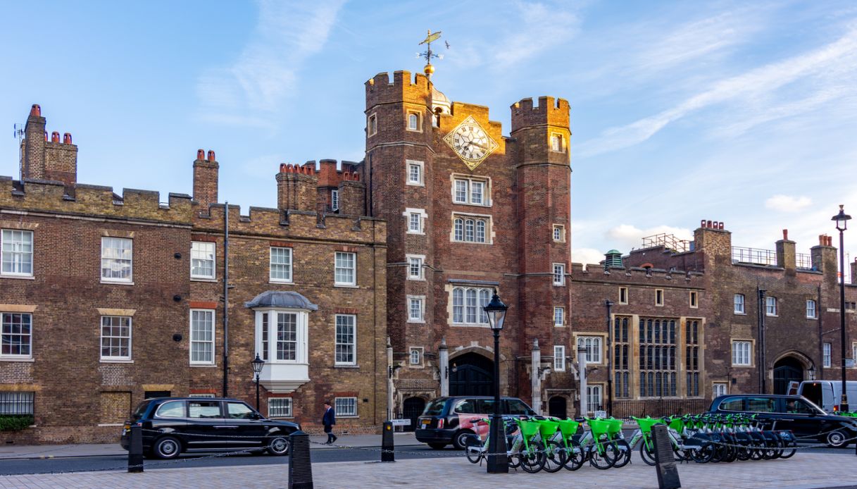 Per la prima volta apre al pubblico il St James’s Palace, residenza reale britannica