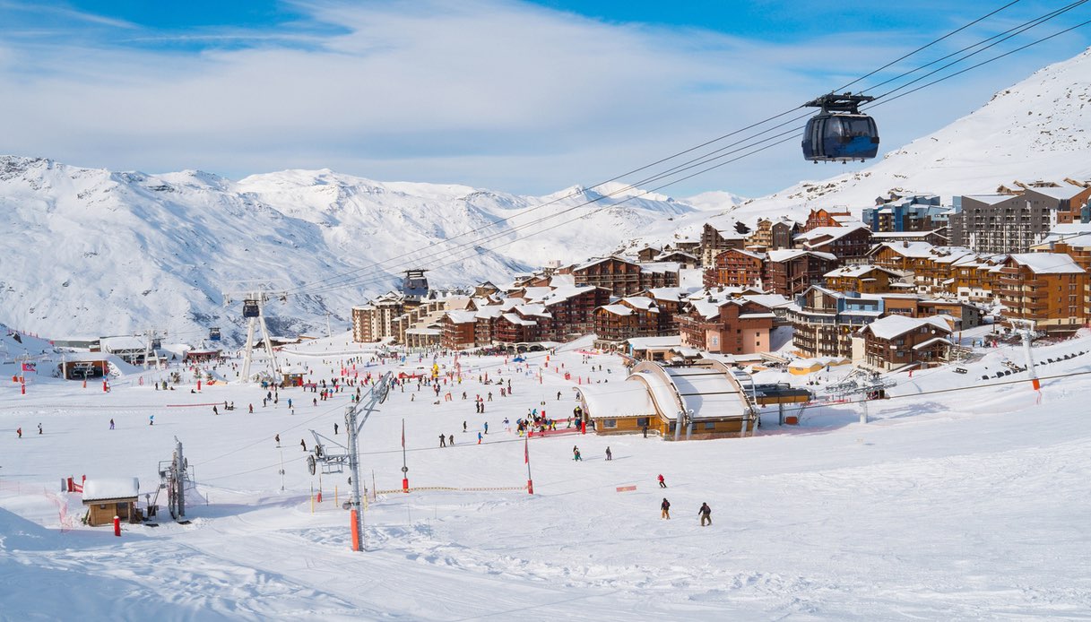 Val Thorens, famosa stazione sciistica in Francia