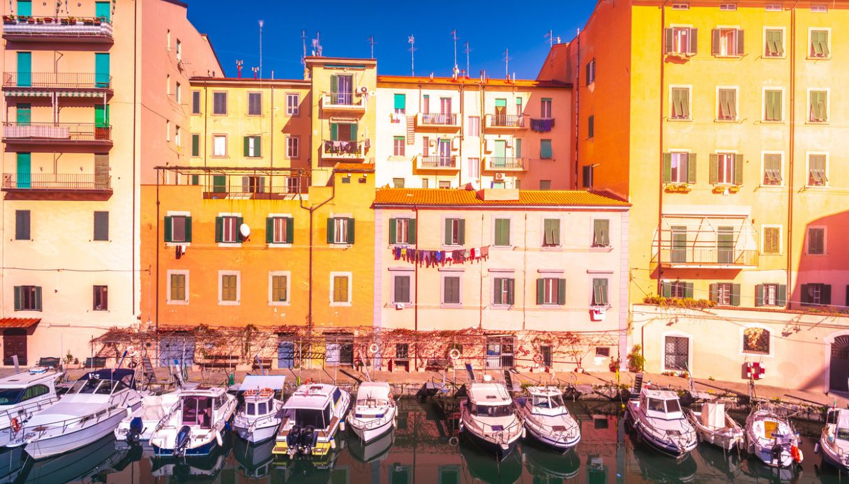 Quartiere Venezia Nuova a Livorno