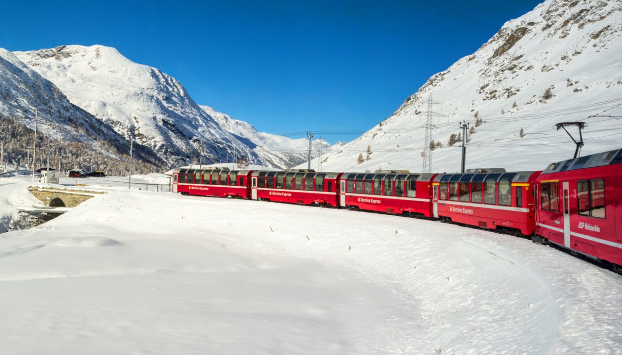 Glacier Express treno romantico