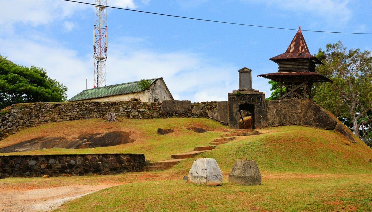 Fort Cépérou, in Guyana francese