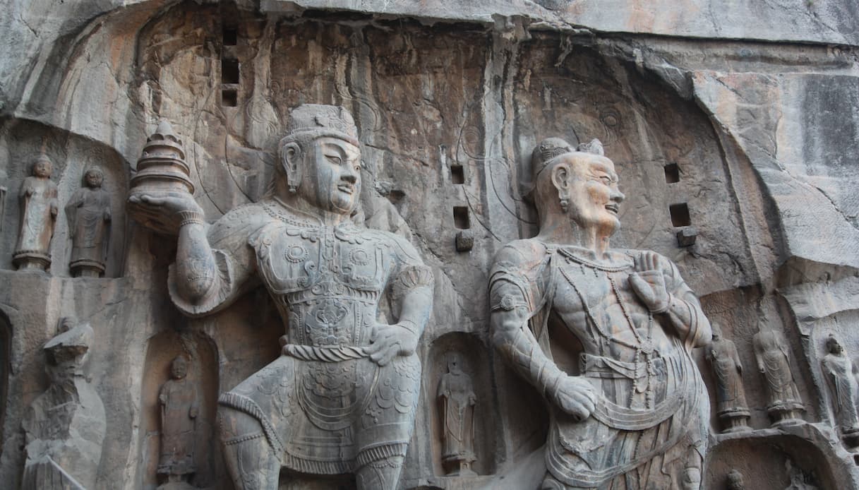 Grotte di Longmen, Cina