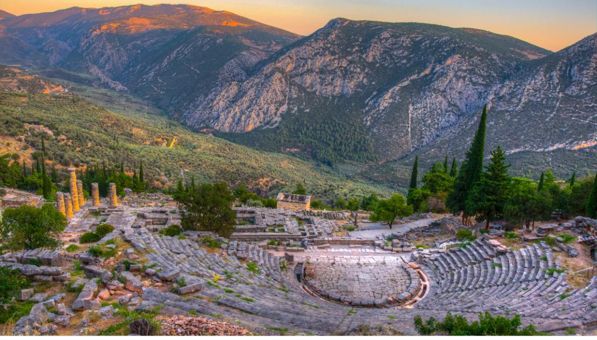 Teatro di Delfi, Grecia