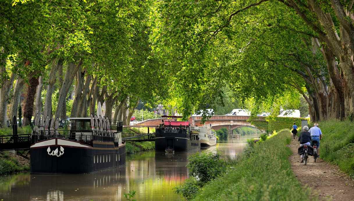 In bici lungo il Canal du Midi 
