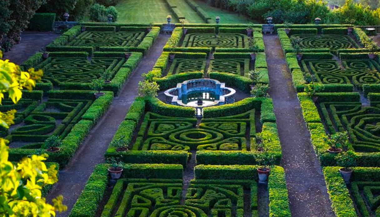 I giardini di Castello Ruspoli di Vignanello