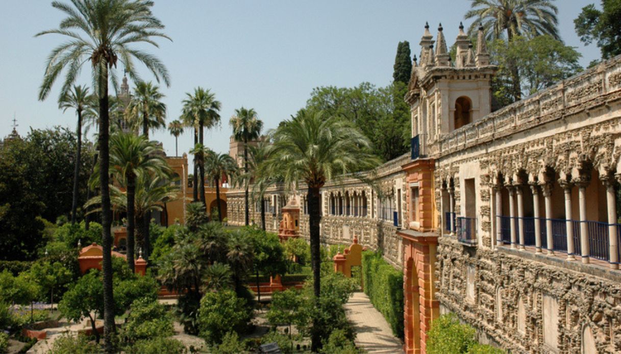 Giardini della Real Alcázar di Siviglia, uno dei giardini più belli d'Europa