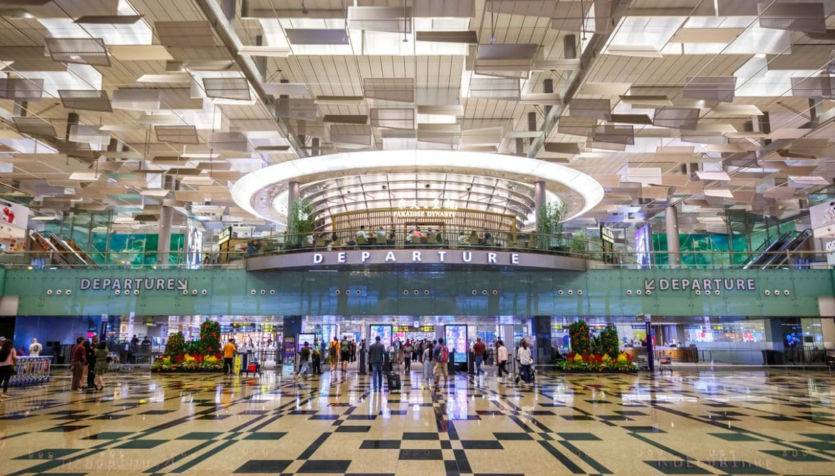 interno dell'aeroporto migliore del mondo