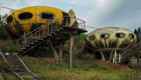 Le case UFO di Sanzhi, il villaggio abbandonato dove il futuro è già passato
