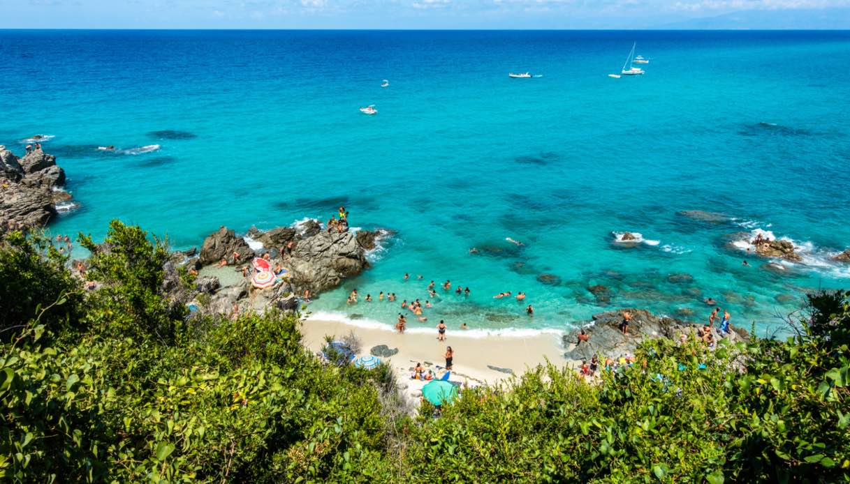 Spiaggia Paradiso del Sub in Calabria