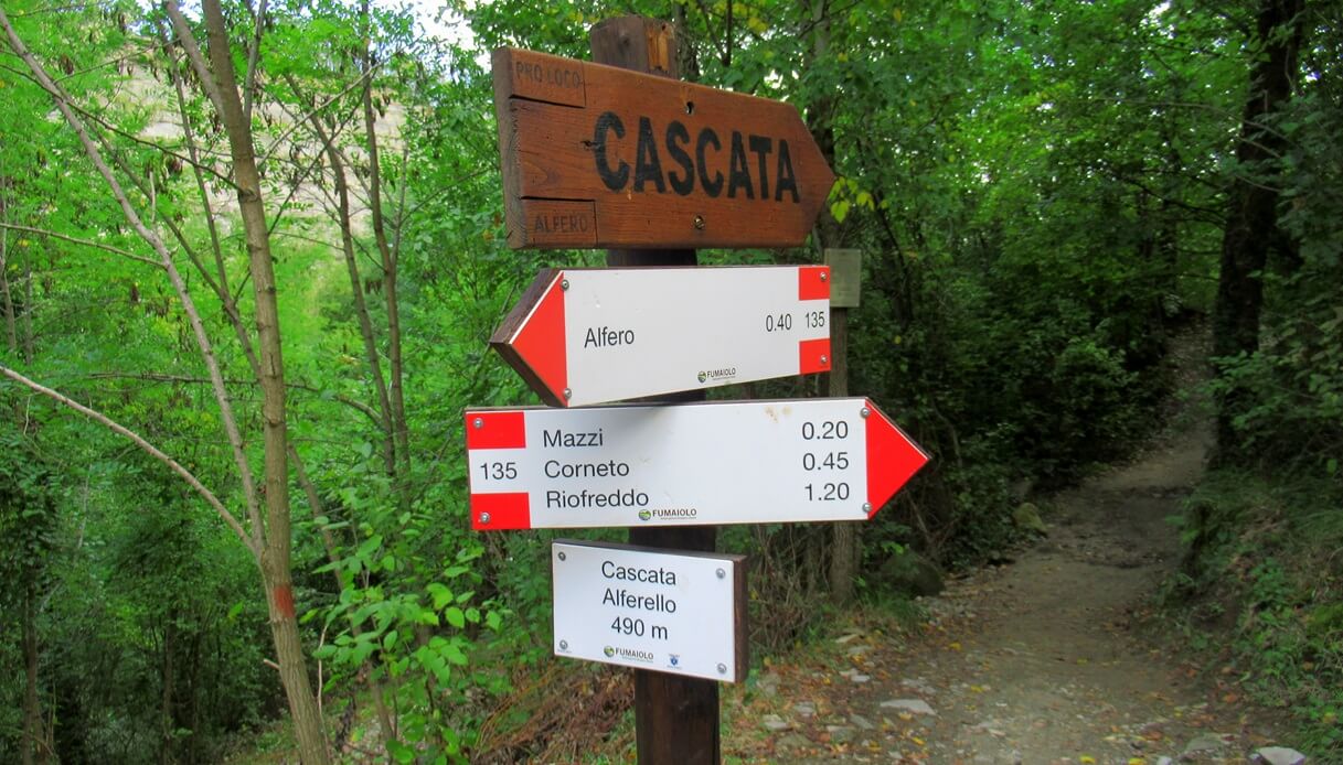 Cascata dell'Alferello