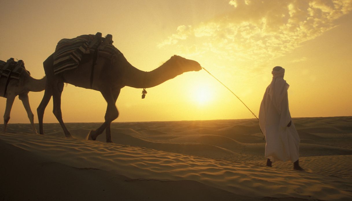 Deserto del Sahara in Tunisia