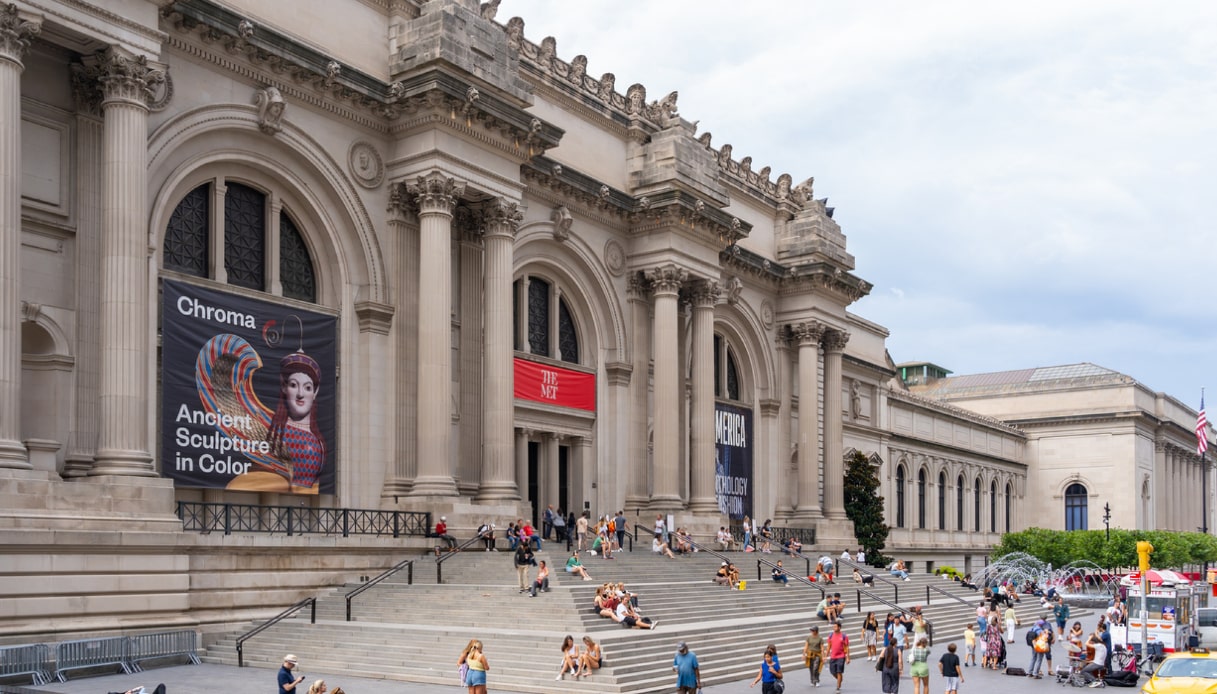 La scala del Metropolitan Museum of Art di New York
