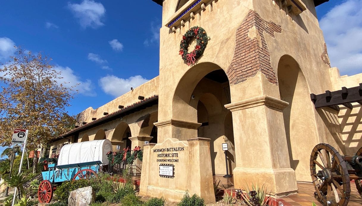Mormon Battalion, San Diego