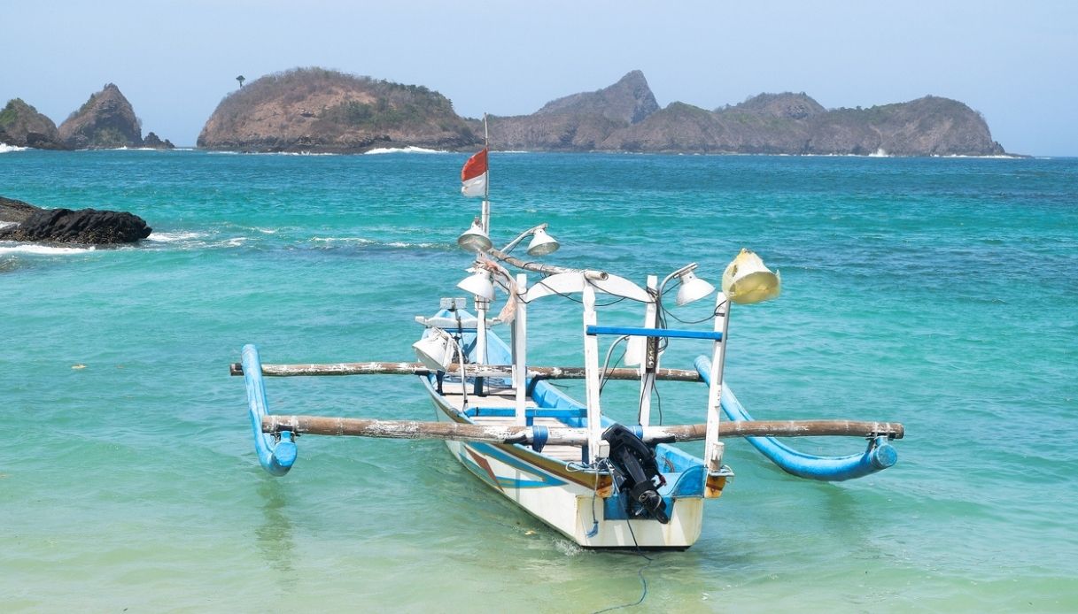 Wedi Ireng fondale mare Indonesia