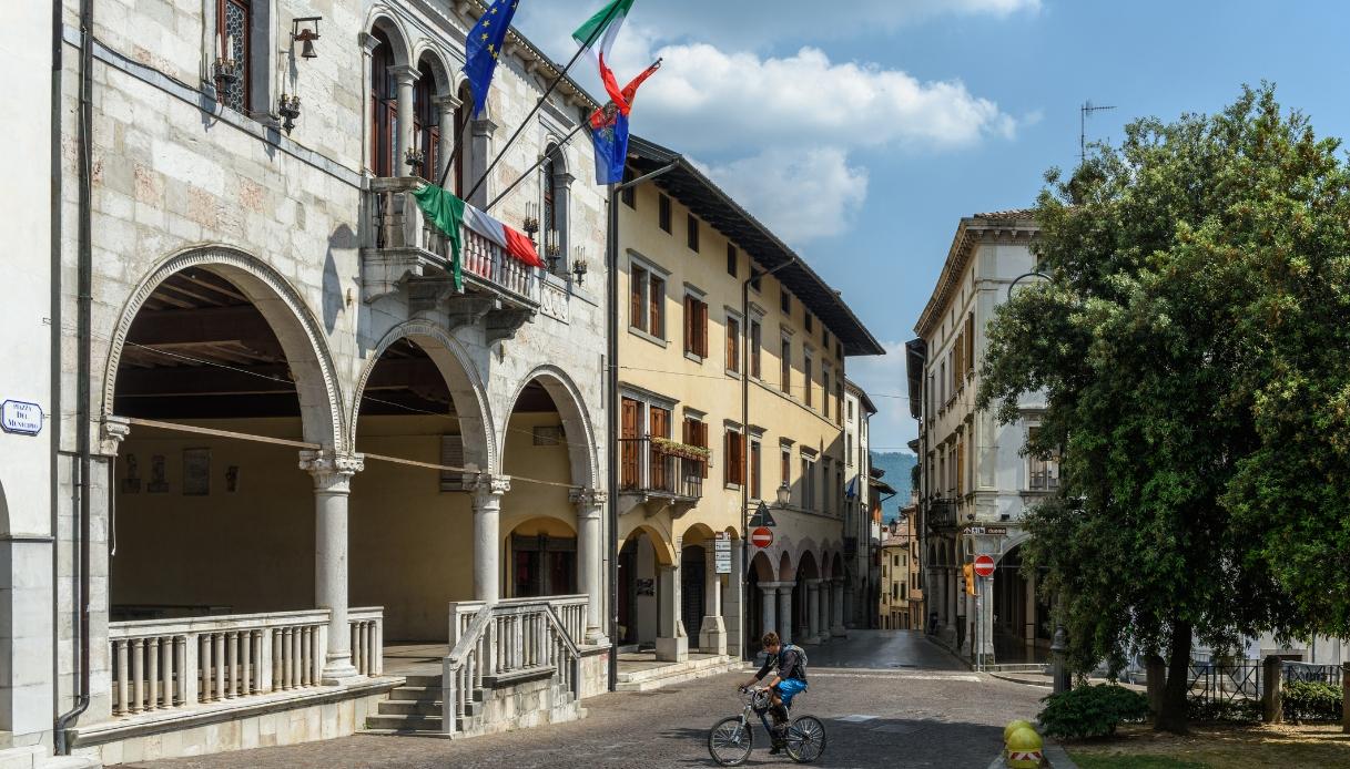 lungo la Ciclovia Pedemontana FVG3 (Friuli Venezia Giulia)