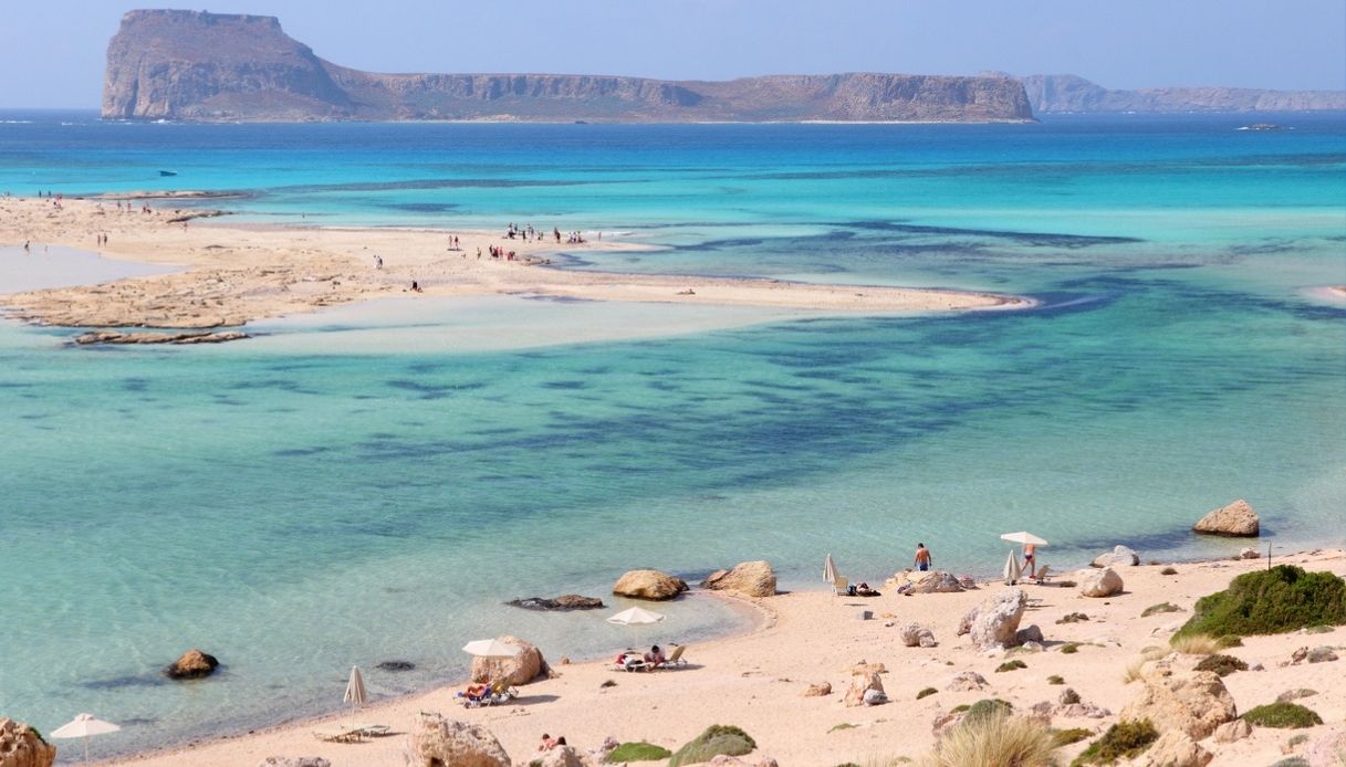 Le spiagge di Balos a Creta