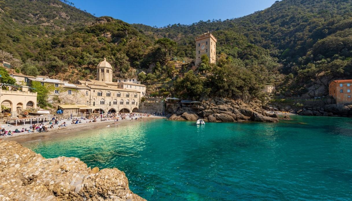 La Torre Doria nella Baia di San Fruttuoso