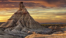 Bardenas Reales è un deserto surreale: pare di stare su un altro pianeta