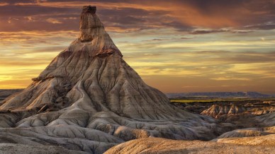 Bardenas Reales è un deserto surreale: pare di stare su un altro pianeta