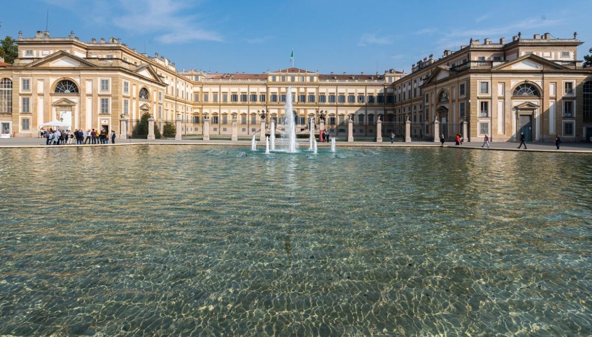 Visitare villa reale a Monza