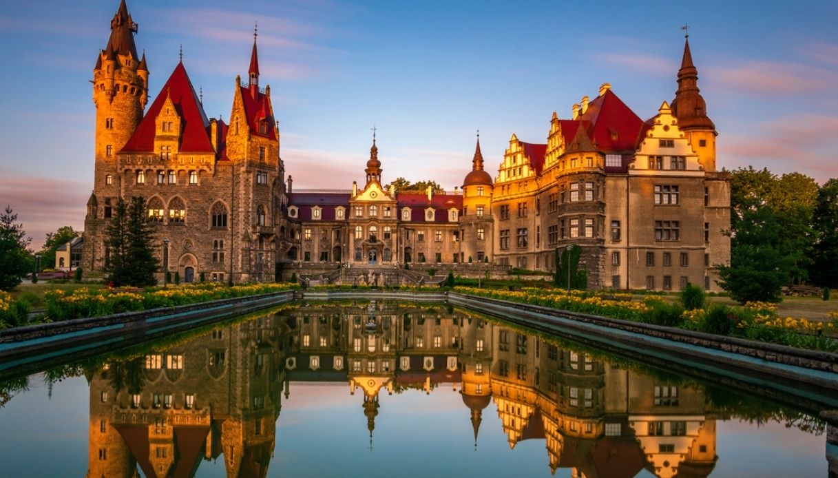 Castello di Moszna in Polonia