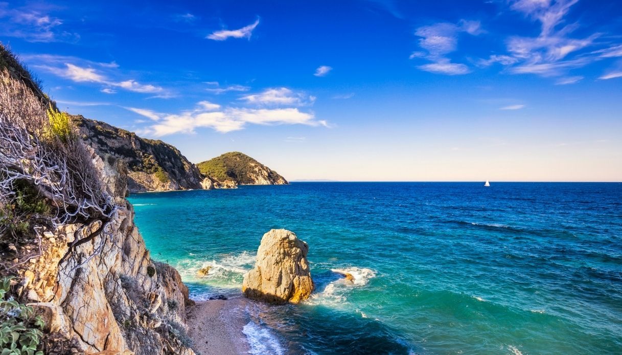 Spiaggia di Sansone tra le più belle di Portoferraio