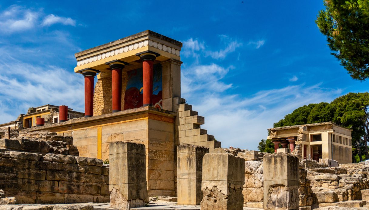 Le rovine di Cnosso