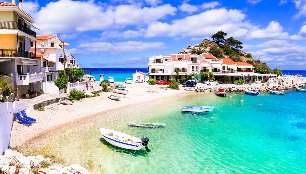 Andare in spiaggia sull'Isola di Samos