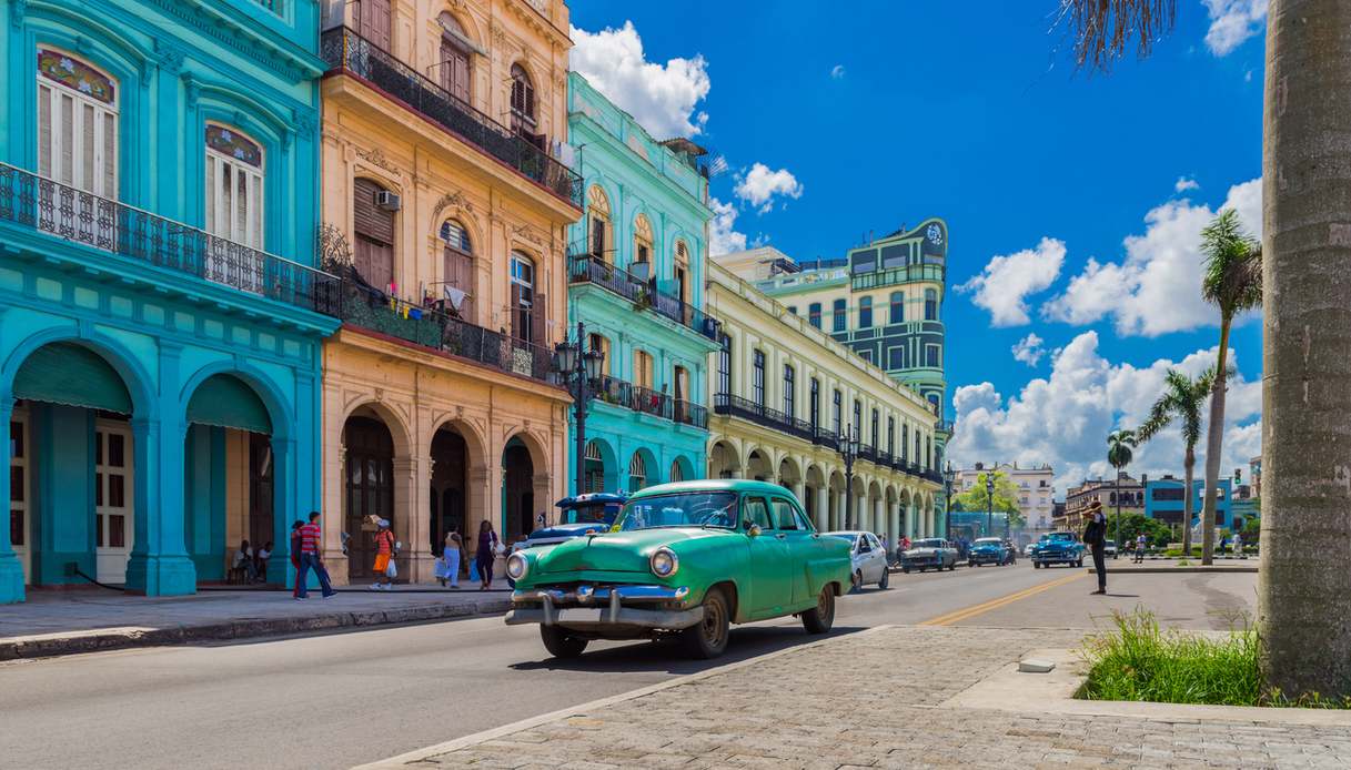 Al quinto posto delle città più colorate al mondo: L'Avana