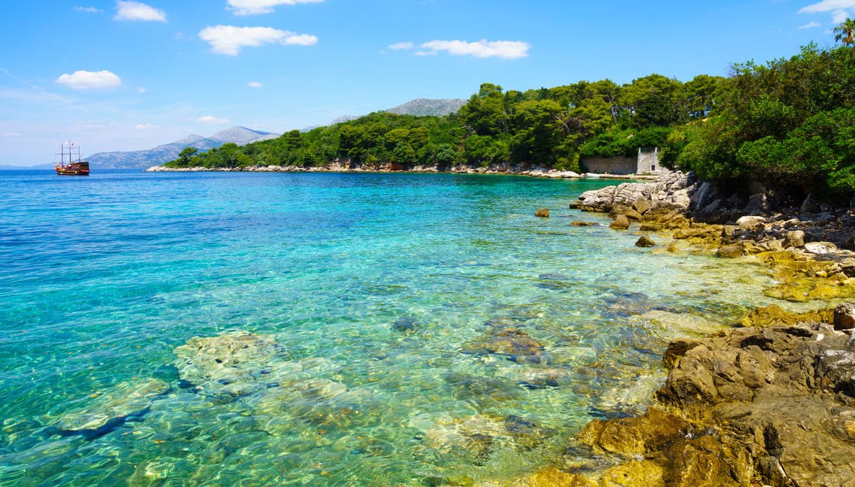 Isola Koločep in Croazia