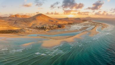 I paesaggi spettacolari di Fuerteventura, e non solo sulla costa