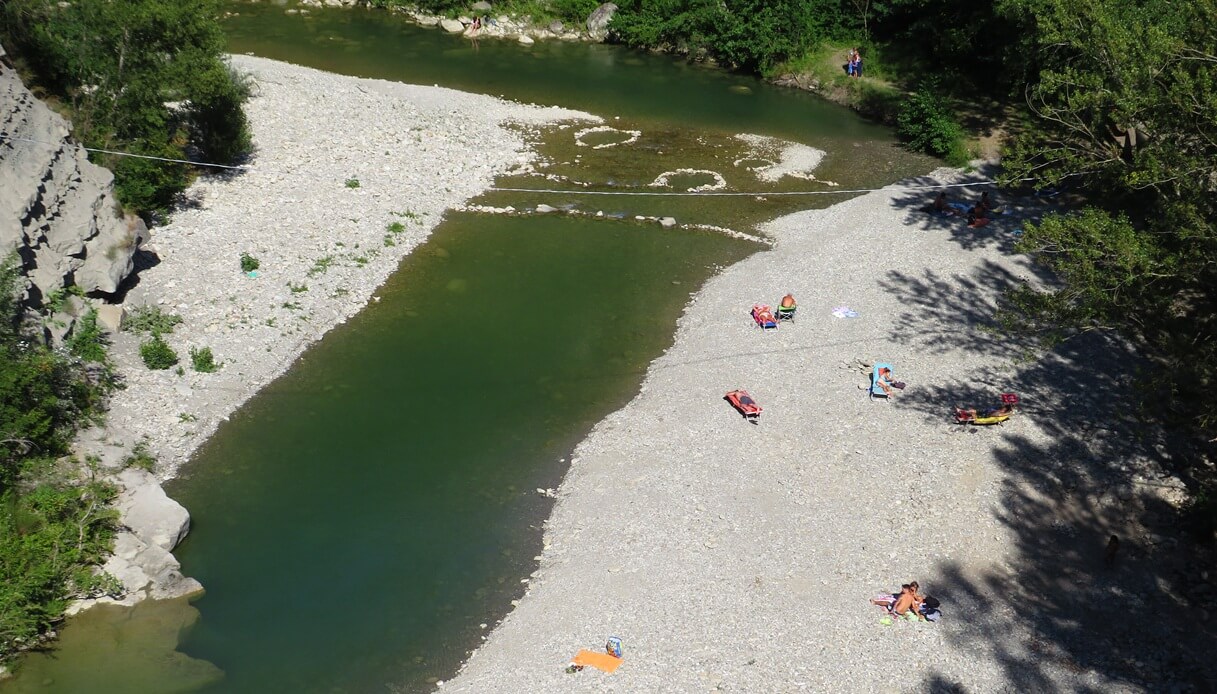 fiume Santerno dove fare il bagno