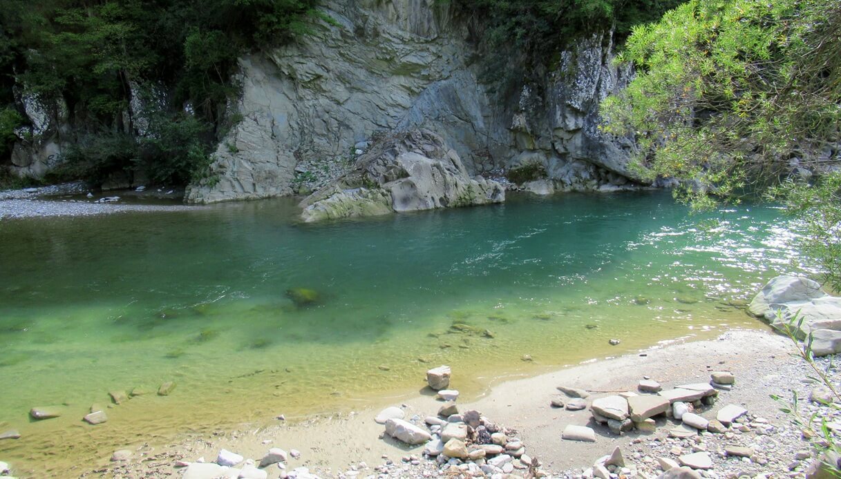Piscina naturale del fiume Enza