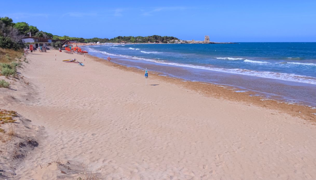 spiagge per bambini nel gargano
