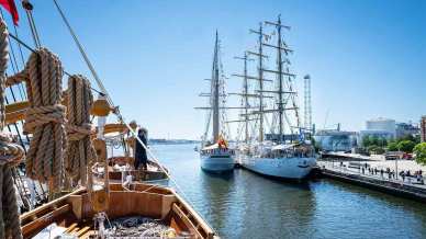 La nave Amerigo Vespucci in tour nel Nord America