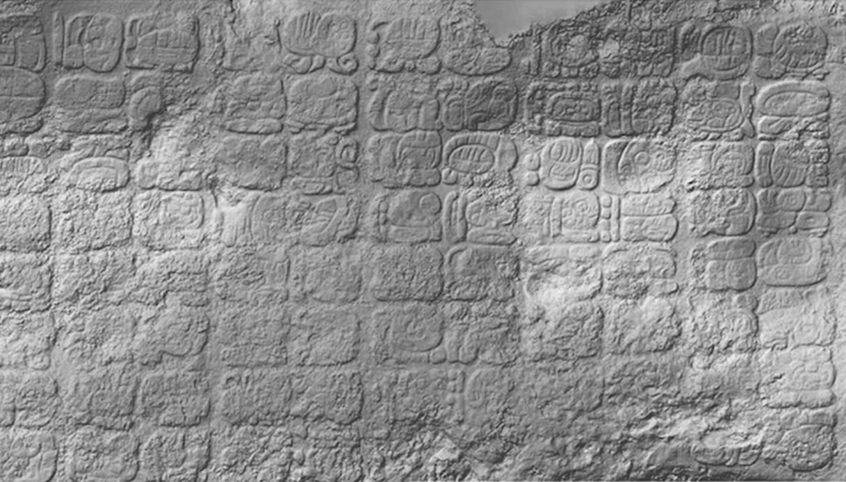 I geroglifici decifrati a Cobá, Messico