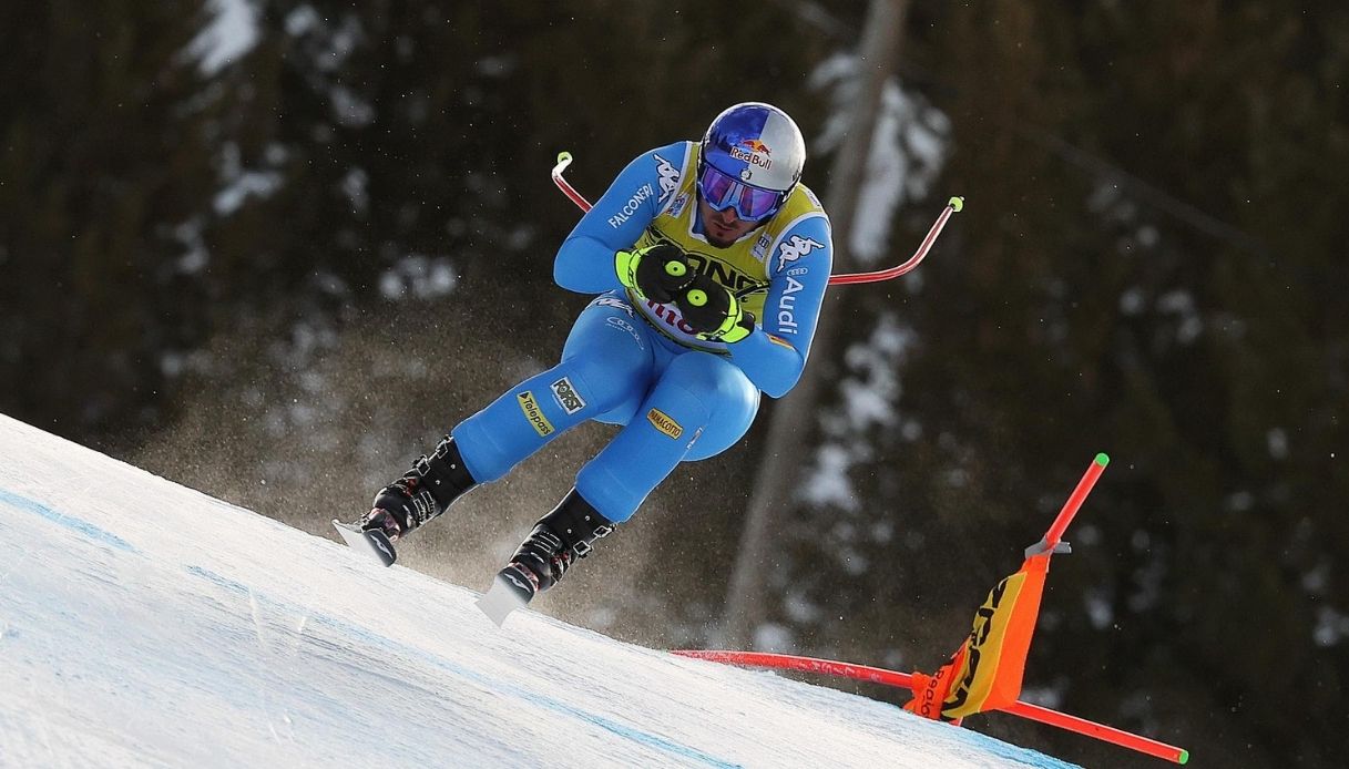 La pista innevata di Bormio per le Olimpiadi Milano Cortina 2026