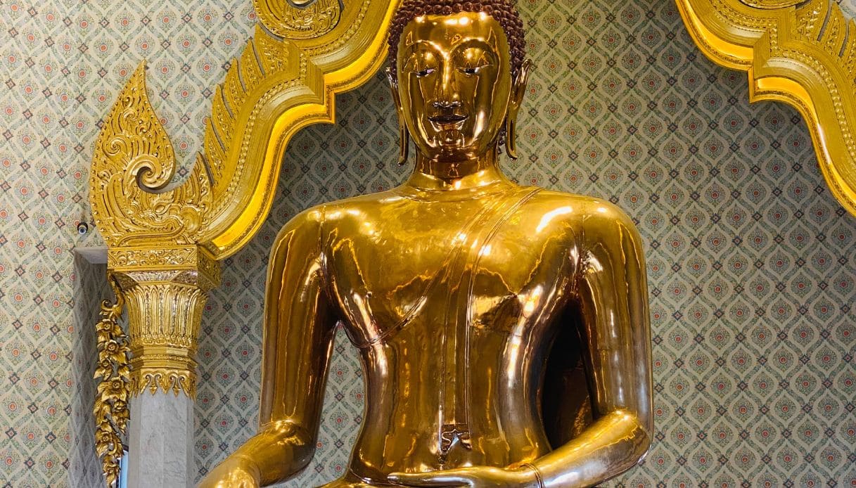il Buddha d&rsquo;Oro del Wat Traimit.