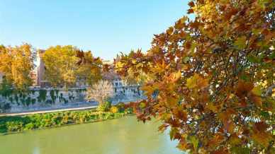 Il foliage a Roma, tra storia e natura come in un film