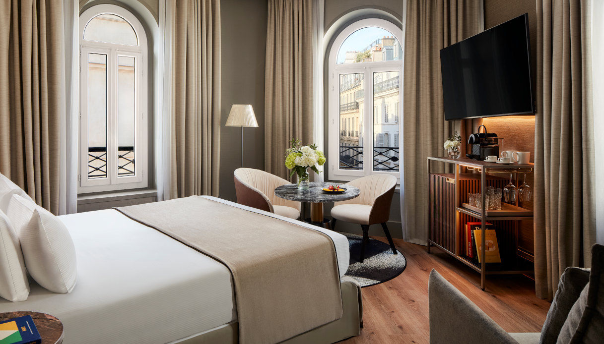 NH Collection Ponthieu Champs-Élysées, le camere