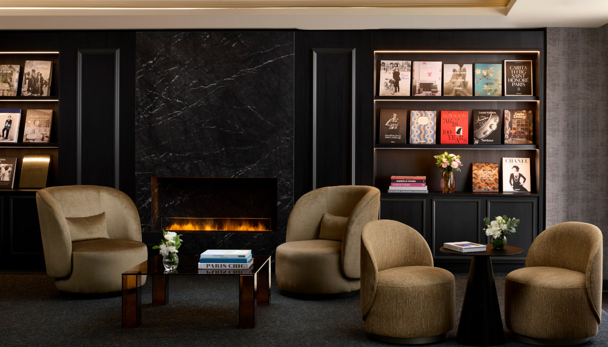 NH Collection Ponthieu Champs-Élysées, angolo libreria