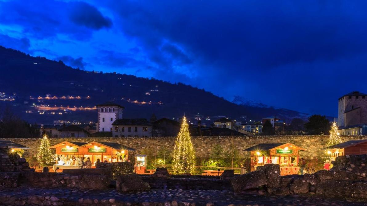 Mercatino di Natale di Aosta, quando inizia il Marché Vert Noël 2025