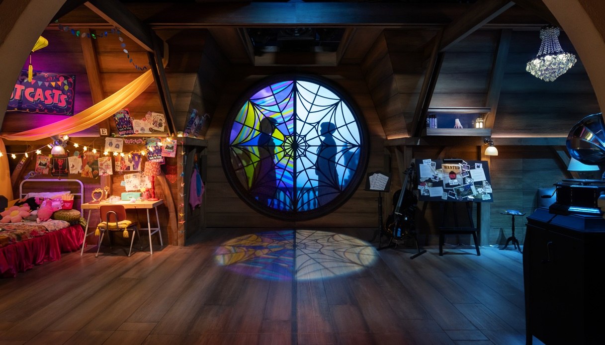 Camera di Mercoledì nella Netflix House