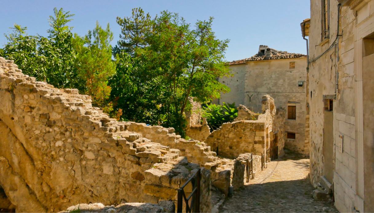 Gessopalena Vecchia, città fantasma
