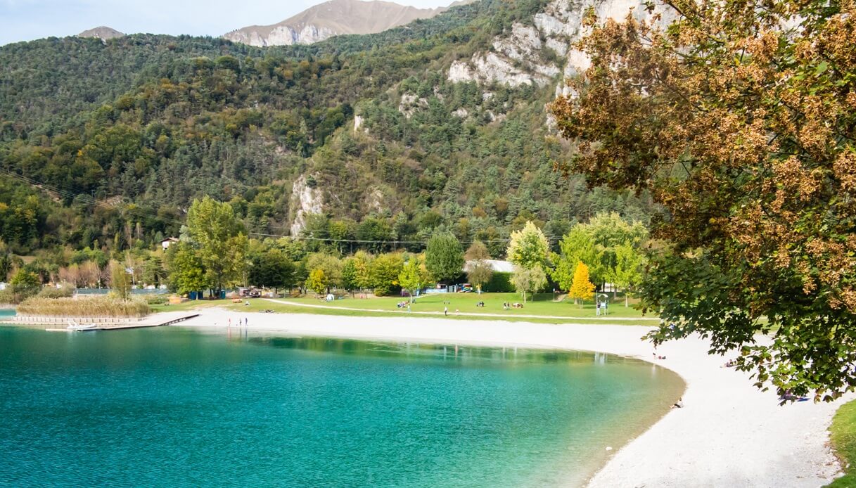 Lago Ledro Trentino autunno 