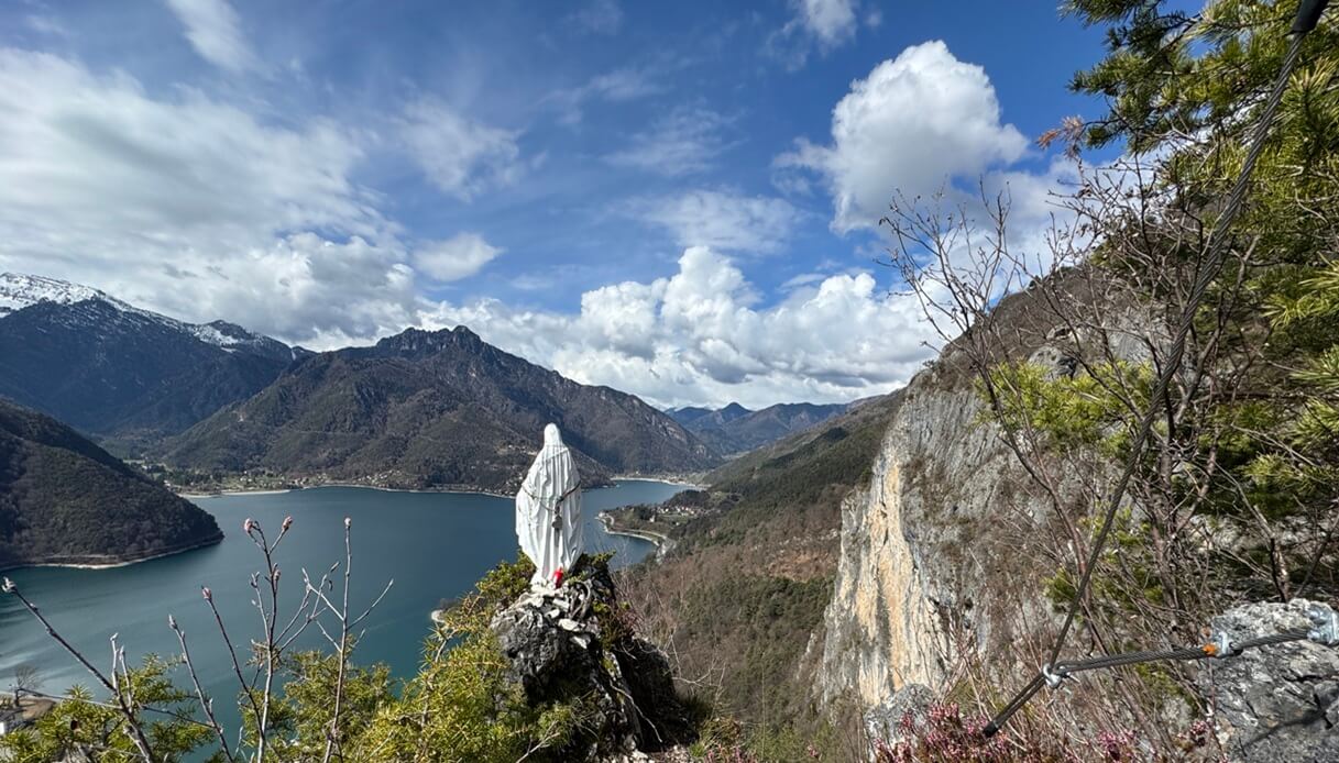 Lago Ledro Trentino autunno