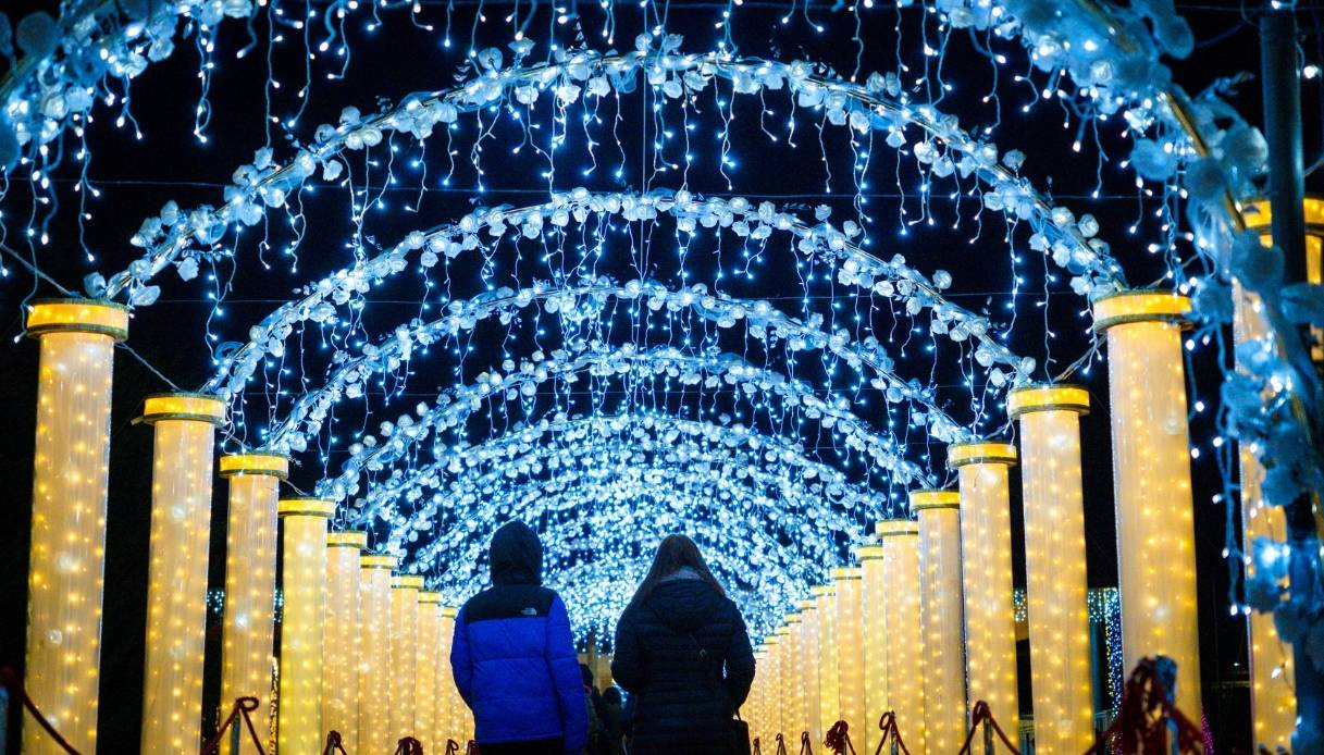 Leggiuno si illumina per l'evento Lucine di Natale